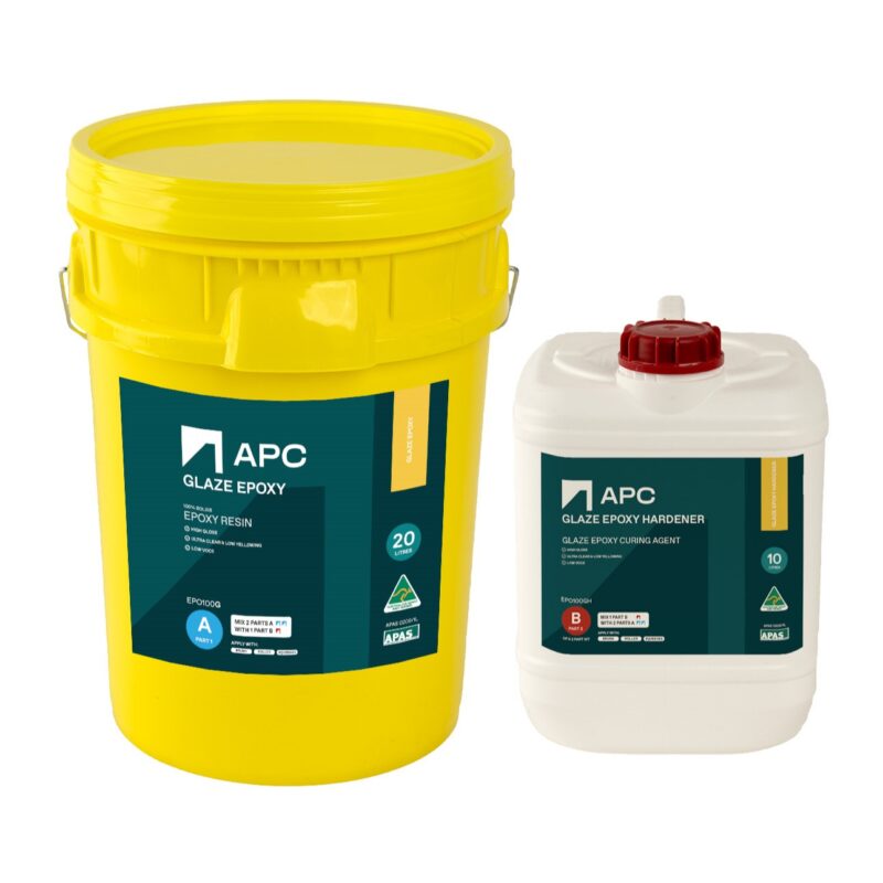 EPO100G® Glaze Epoxy Coating Kit 30L - All Purpose Coatings - Epoxy ...