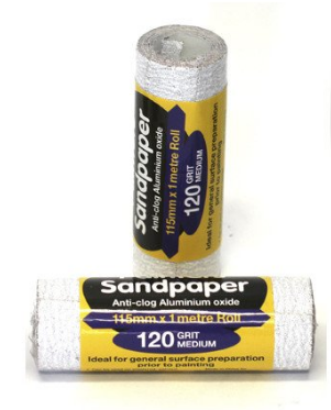 Sand Paper 120 Grit Medium