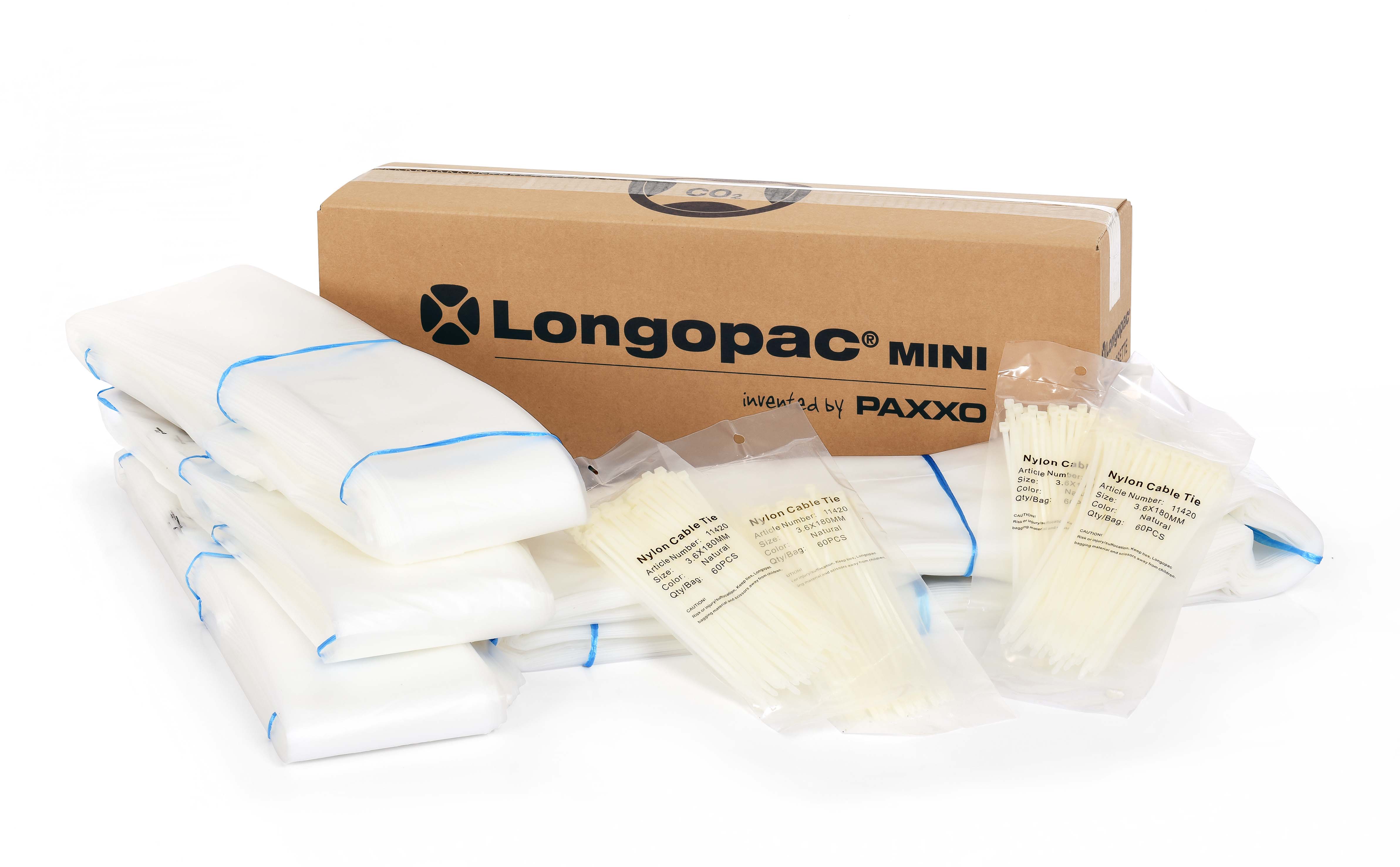 4pk Longopac Plastic Bags