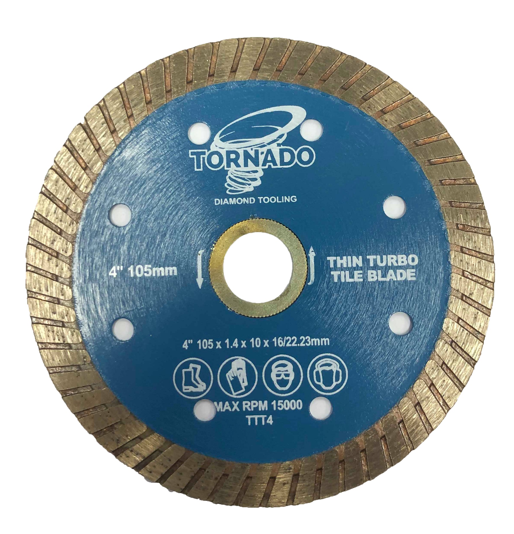 4" Thin Turbo Tile Blade