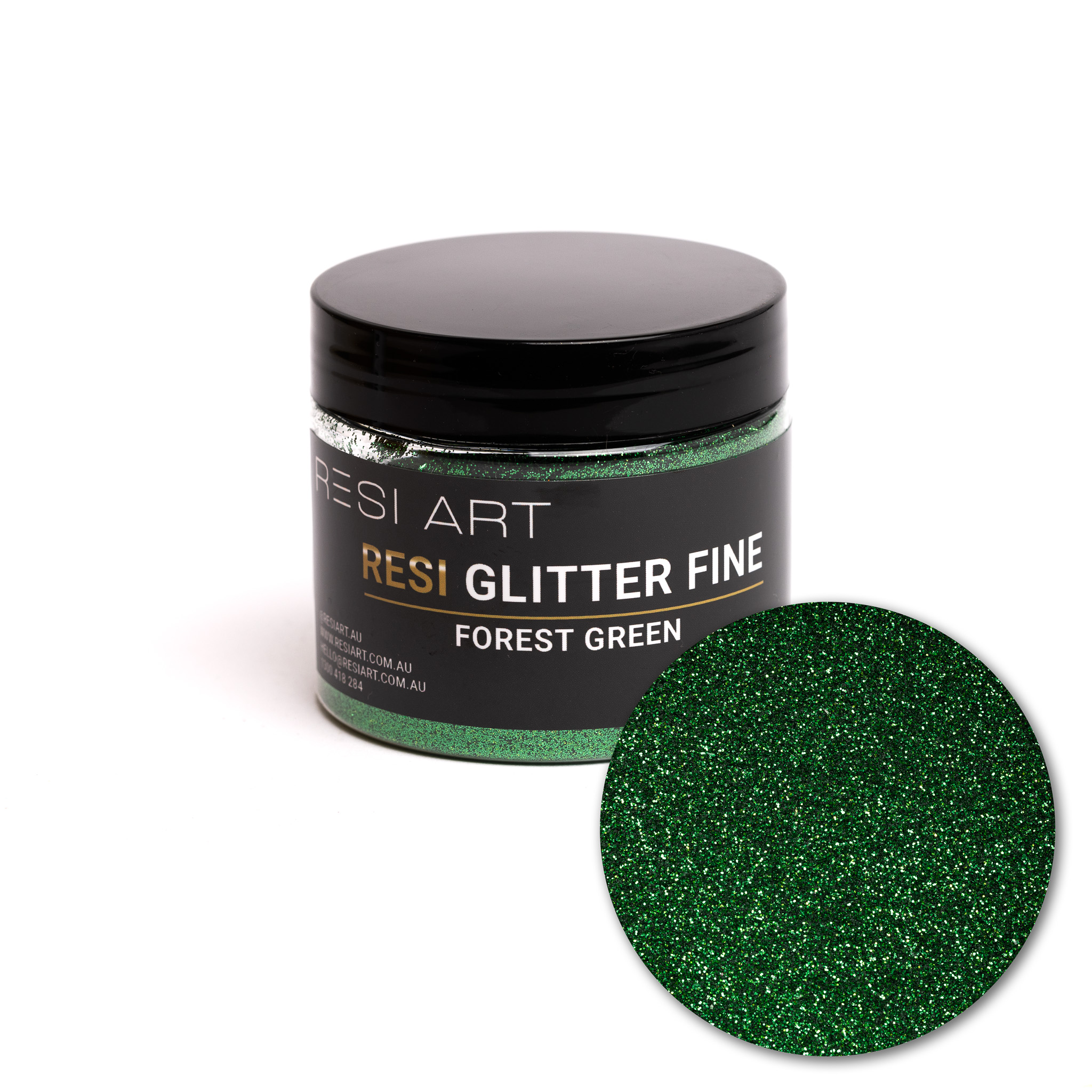 Forest Green 100g - Resi Glitter Fine
