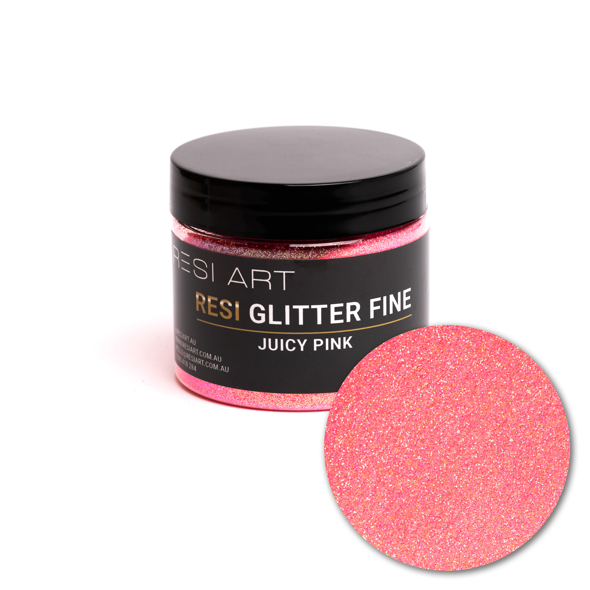 Juicy Pink 100g - Resi Glitter Fine