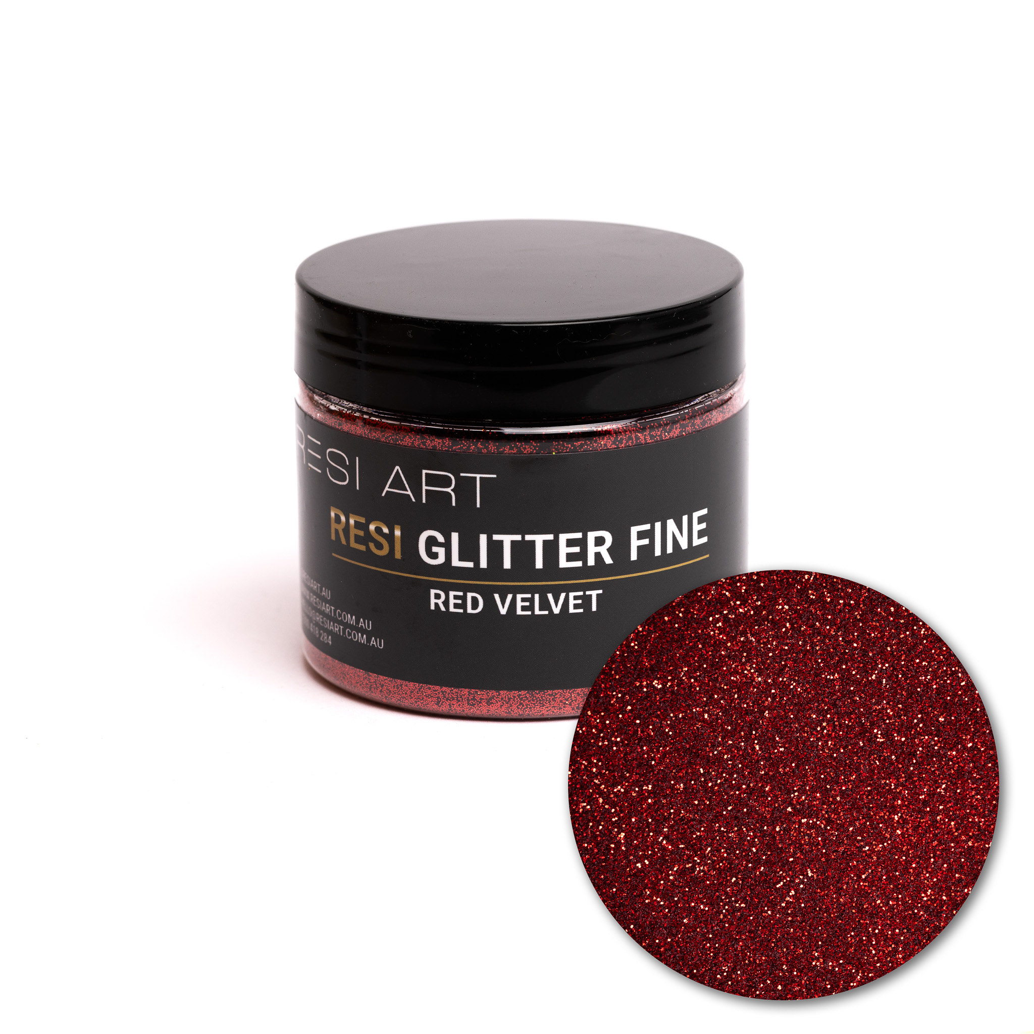 Red Velvet 100g - Resi Glitter Fine