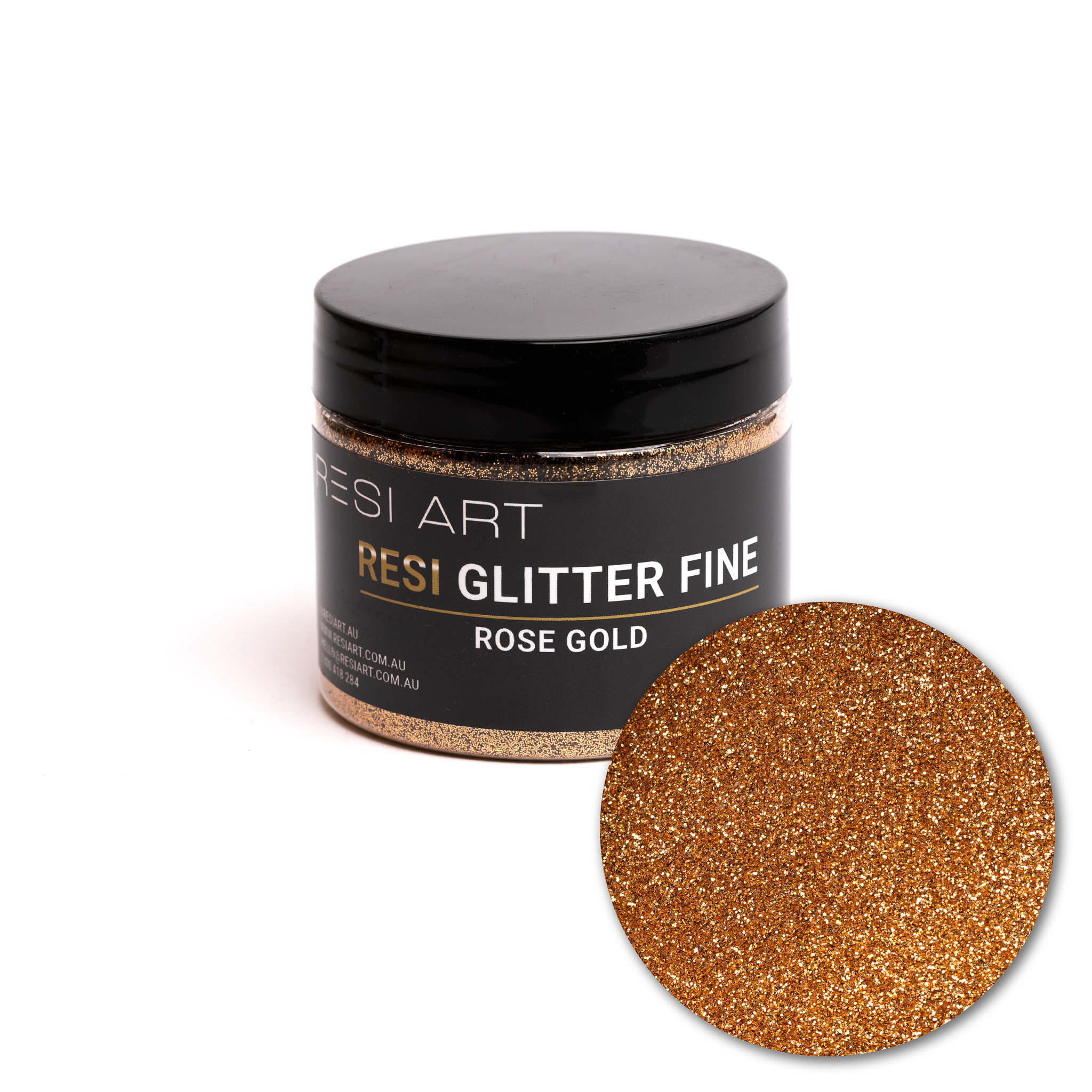 Rose Gold 100g - Resi Glitter Fine
