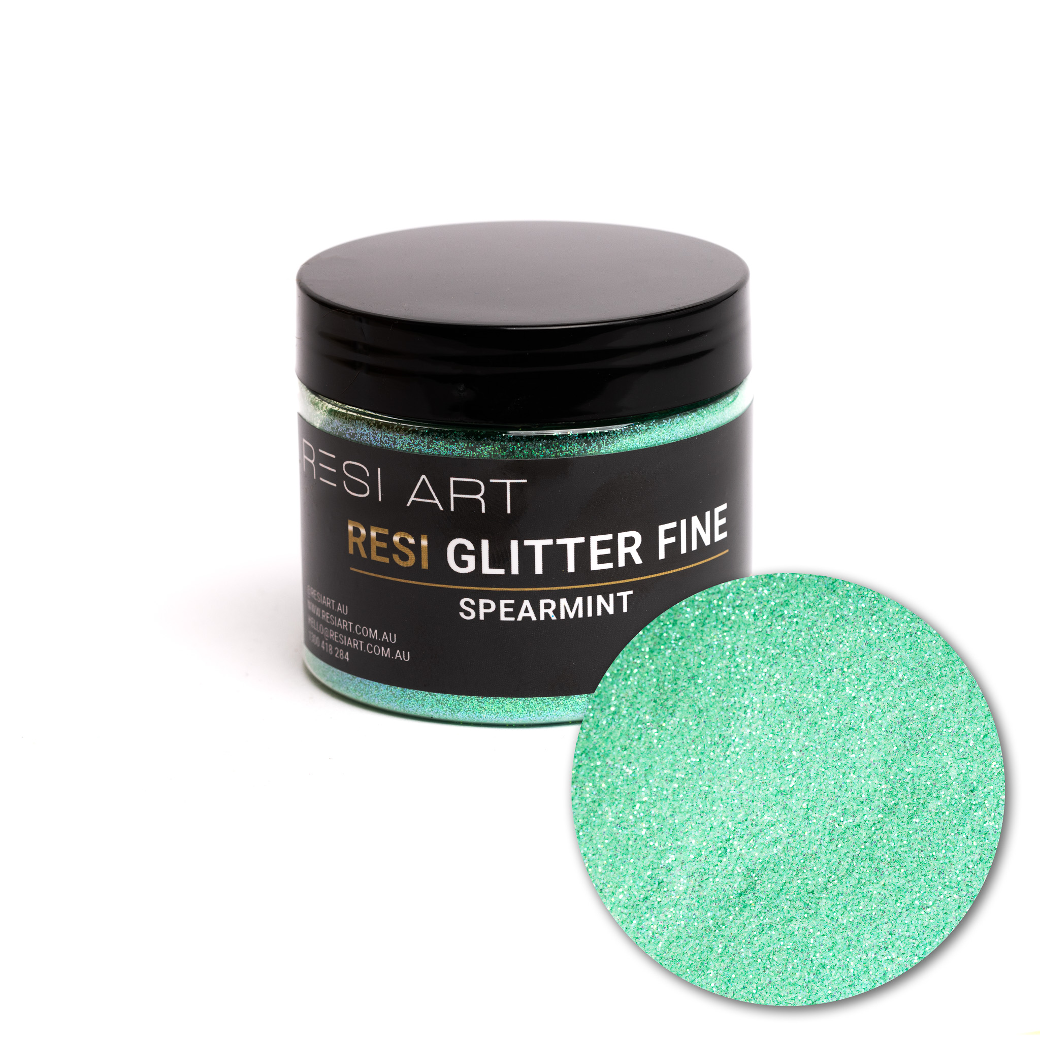 Spearmint 100g - Resi Glitter Fine